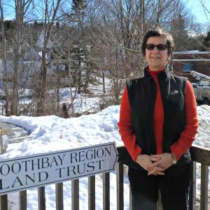 Diane Gilman of Woolwich is the new administrative assistant at Boothbay Region Land Trust. KATRINA CLARK/Boothbay Register