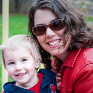 Aubrey Martin and her son, Ryan, who benefited from research done by the March of Dimes. Martin