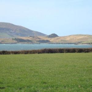 Beginish Island and Valentia Island, in County Kerry, Ireland, where Rosemary Hill explores the shoreline, connecting sea treasure and trash with real people across the ocean. (Photo courtesy Rosemary Hill)