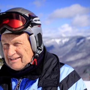 Rev. Skip Schwarz, ready for a run at Loon Mountain, will speak in Boothbay Harbor on March 30. Courtesy of Rev. Skip Schwarz