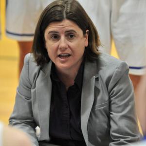 Melissa Hodgdon, head coach of the Wheaton College women’s basketball team. Courtesy of Wheaton College Hodgdon