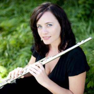 Flutist Nicole Rabata is a new Bay Chamber faculty member. Nicole Rabata
