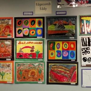 Edgecomb Eddy School artwork