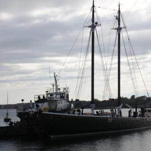 Sherman Zwicker leaves Boothbay Harbor
