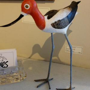 Avocet handcarved by Ted Hanks