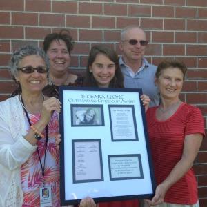 Sara Leone citizenship award
