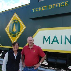Harmony Llanto, Charles Jensen, Maine Eastern Railroad