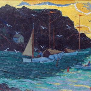 "IN FOR THE NIGHT," by Ernest Fiene