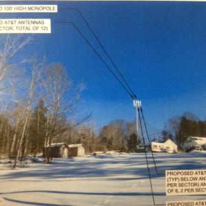 photo of Edgecomb cell tower