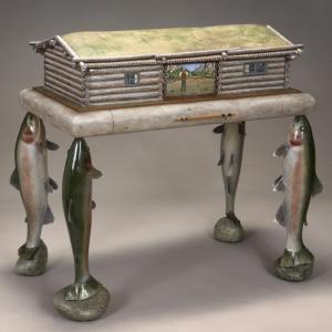 Woodworker Tom Dahlke
