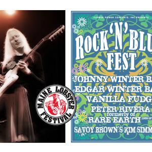 Johnny Winter. (Courtesy Maine Lobster Festival)