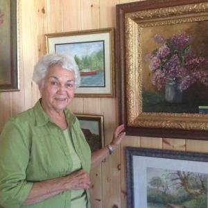 Artist Joyce Hines