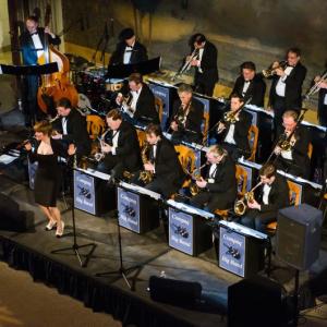 Compaq Big Band will perform at an August 8, Wings Over Wiscasset swing dance at Wiscasset Municipal Airport. Courtesy Compaq Big Band Compaq Big Band