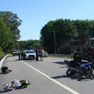 motorcycle accident, Route 1
