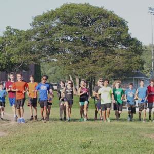 Photo of BRHS cross country teams