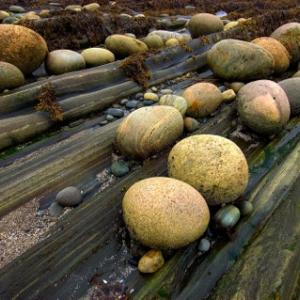 See "Pemaquid Marbles," a photograph on canvas by Jeremy Barnard, at the "Inspired By the Earth" art show at Maine Coast Artist Gallery in Friendship. Courtesy of Kat Logan Jeremy Barnard