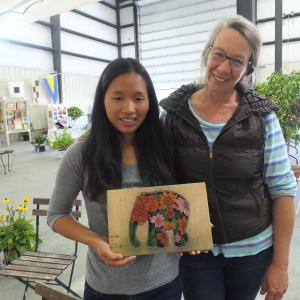 Lek Saruta and Kim Villard
