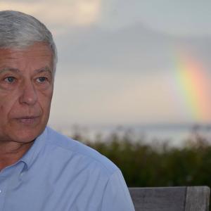 U.S. Congressman and Democratic gubernatorial candidate Mike Michaud in Owls Head. (Photo by Lynda Clancy)