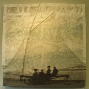 Beach Boat by Petrea Noyes