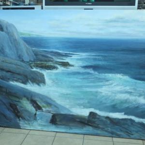 Roger Milinowski, Monhegan piece in progress