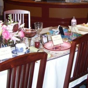 The “Empty Place at the Table” memorial. Courtesy of New Hope for Women