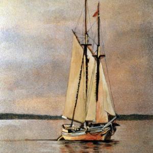 “Heritage,” by Thomas Block will be displayed at the Boothbay Harbor Memorial Library during the month of November. Courtesy of BHML “Heritage” by Thomas Block