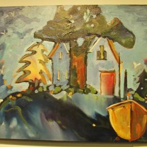 “Dog Park, Rockland,” Kris Johnson