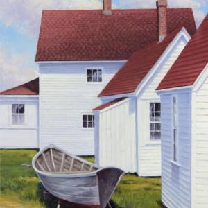 “Red and White Dory,” Will Kefauver