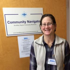 AMY WINSTON, the new Community Navigator for the Boothbay Region Community Resources Council. Courtesy of Sally Bullard