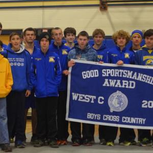 Photo of BRHS cross country team