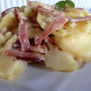 Ham with scalloped potatoes is on the menu at the Jan. 10 free supper at St. Giles. Courtesy of Tom Eichler