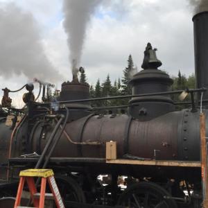 Wiscasset, Waterville & Farmington Railway Museum, John St. Mary. Locomotive 9