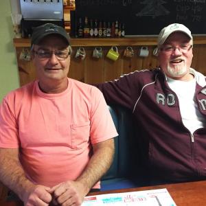 Mark Suarez, left, and Robert Harris recently took over management of the Miss Wiscasset Diner. Between the hospitality these two southern guys exude, and the great food, it is a winner. SUZI THAYER/Boothbay Register