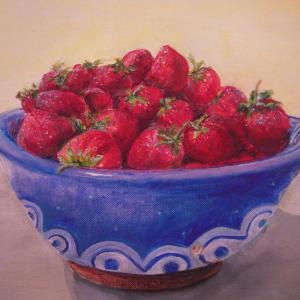 Maria Doelp, “Strawberry Bowl”