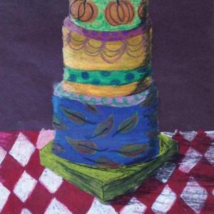 Zoe Eason’s oil pastel