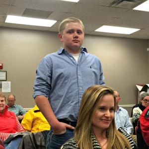New full-time public works staff member Aaron Durgan. KATRINA CLARK/Boothbay Register