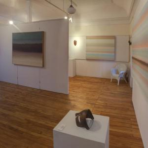 Maine Art Gallery, Wiscasset, second floor display space. Courtesy of Ronn Orenstein Maine Art Gallery, Wiscasset, 2nd floor display space