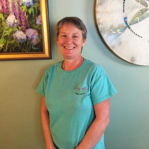 Lorri Higgins is a licensed massage therapist and works at Seaglass Spa in Boothbay. SUZI THAYER/Boothbay Register