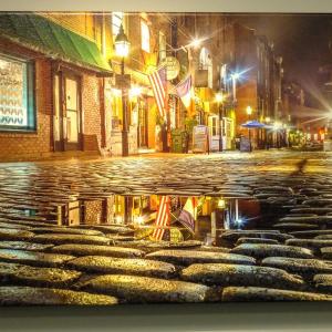“Wharf Street at Night,” Ben Williamson