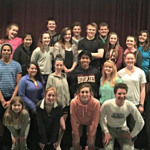 The cast of Boothbay Region High School's “High School Musical: On Stage.” KATRINA CLARK/Boothbay Register