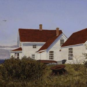 “Island Light Study” by Susannah Haney of Wiscasset, oil on panel, 8 by 10 inches, is one of the new works in the Sylvan Gallery’s new show. Opening reception, Thursday, June 25 from 5-8 p.m. Courtesy of Sylvan Gallery Susannah Haney