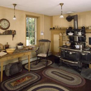 The kitchen at Castle Tucker in Wiscasset. Courtesy of Peggy Konitzky