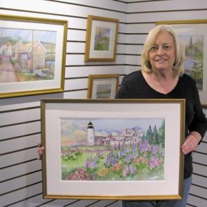 Kathleen Horst has recently opened her Maine gallery/studio in Damariscotta. Courtesy photo Kathleen Horst