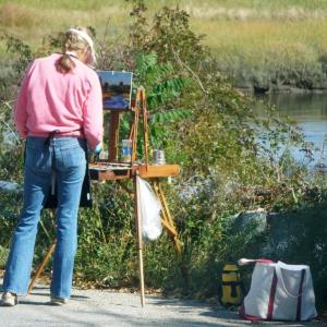 Several of Sheepscot Valley Conservation Association’s protected properties will be welcoming participants painting during the Sheepscot Valley plein air event July 20-25. Registration for the event is due by July 16. Courtesy of Janet Stetser
