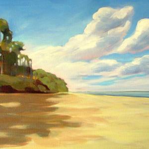 “Sweeping Vista,” acrylic on canvas by Sarah Wilde