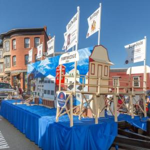 The Windjammer Days 2015 Street Parade float. Courtesy of Michael Leonard