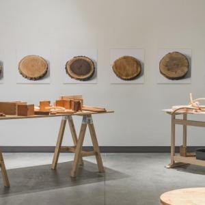 A glimpse into Maine College of Art’s (MECA) Institute of Contemporary Art (ICA) retrospective, “Thos. Moser: Legacy in Wood.” The exhibition runs through Sept. 20. Photos courtesy of Sherry Moeller