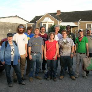 Rick Prose and an early group of volunteers in 2007. Courtesy of Rick Prose