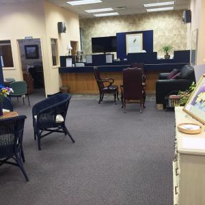 Upon entering the new community center space, you'll be greeted with a number of choices for socializing. SUZI THAYER/Boothbay Register