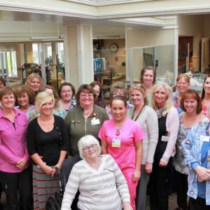 Cove’s Edge Executive Director Cheryl Dobbelsteyn credited a team effort from every department for a deficiency-free survey following a three-and-a-half day visit from five state inspectors in September. Courtesy photo